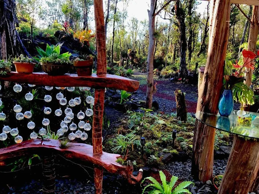 Exotic Garden Cottage At Amazing Volcano Fissure Mountain View 0*,