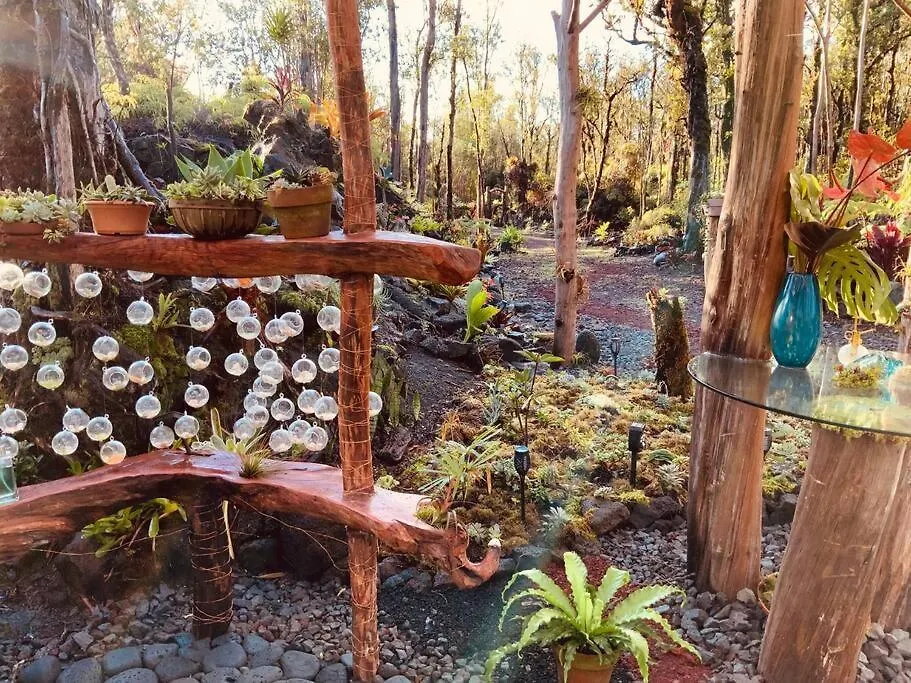 Exotic Garden Cottage At Amazing Volcano Fissure 芒廷维尤